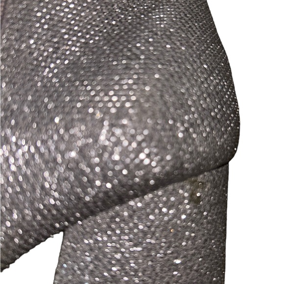 Madden Girl Silver Sparkle Boots - Picture 5 of 5
